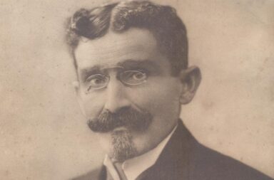 Retrato histórico de Augusto de Lima, poeta e filósofo mineiro.