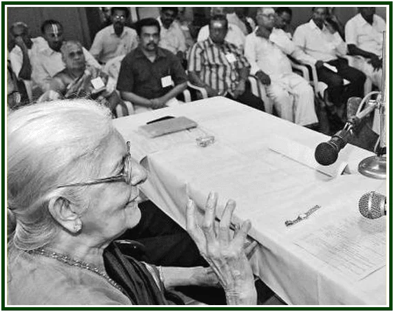 Ms. Radha Burnier