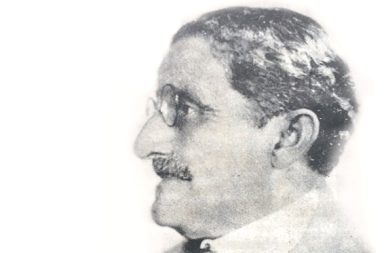 O autor, em foto publicada na biografia 'Augusto de Lima, Seu Tempo, Seus Ideais'.