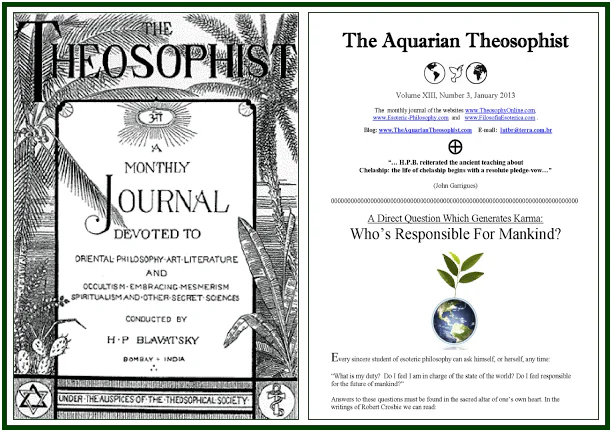 Journals According to the Mahatmas