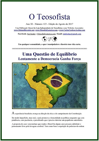 O TEOSOFISTA, Agosto de 2017