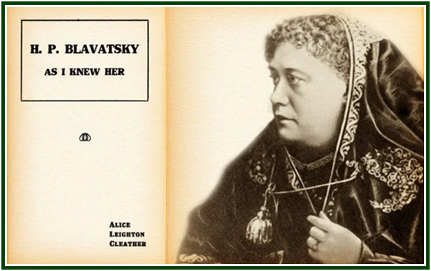 H. P. Blavatsky As I Knew Her
