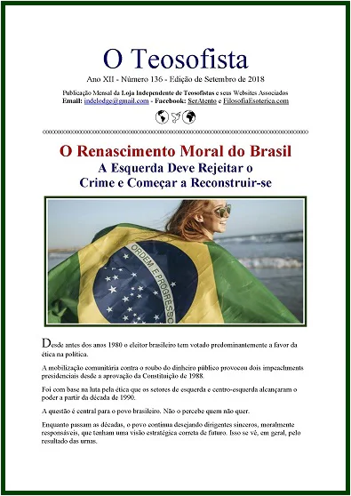 O TEOSOFISTA, Setembro de 2018