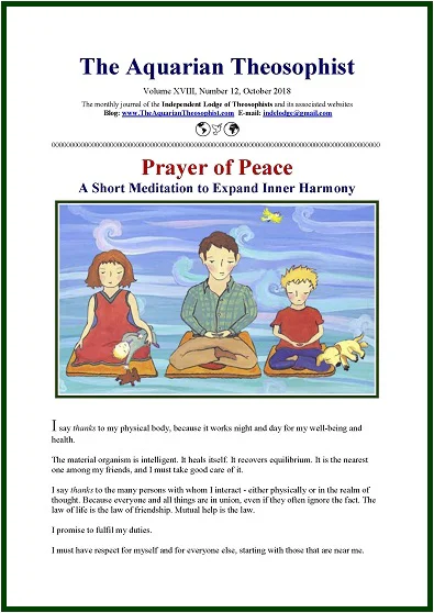 The Aquarian Theosophist, October 2018
