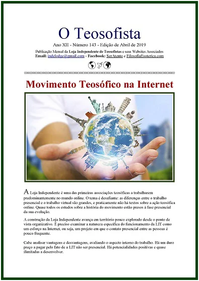 O TEOSOFISTA, Abril de 2019