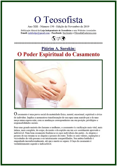 O TEOSOFISTA, Novembro de 2019