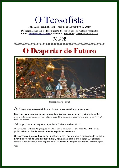 O TEOSOFISTA, Dezembro de 2019