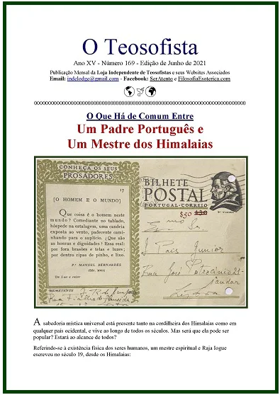 O TEOSOFISTA, Junho de 2021
