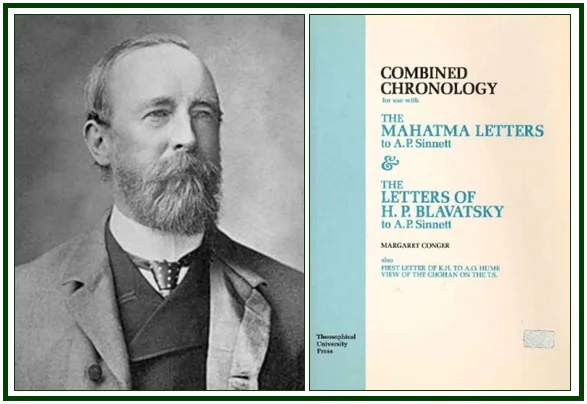 First Letter of K.H. to A.O. Hume