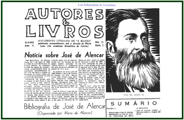 José de Alencar em Jornal de 1942