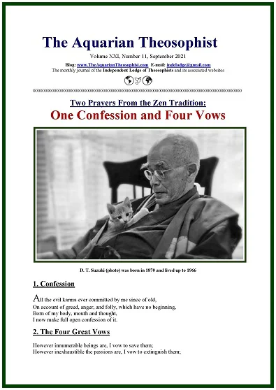 The Aquarian Theosophist, September 2021