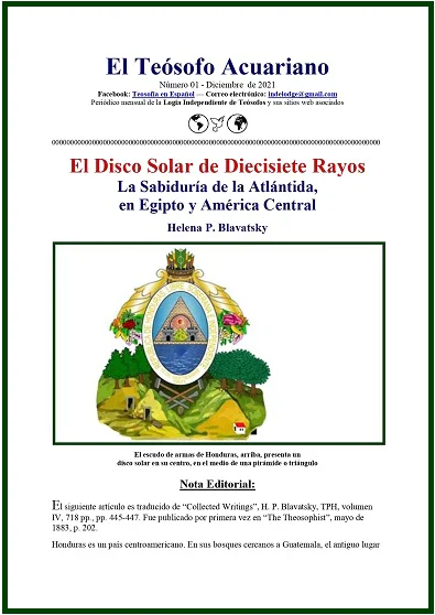 El Teósofo Acuariano 001, Diciembre de 2021