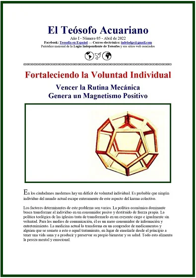 El Teósofo Acuariano 005, Abril de 2022
