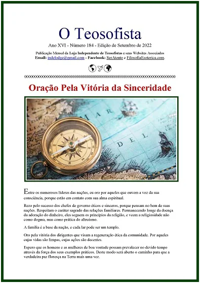 O TEOSOFISTA, Setembro de 2022