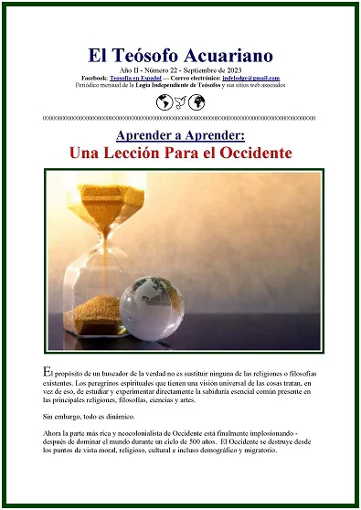 El Teósofo Acuariano 022, Septiembre de 2023