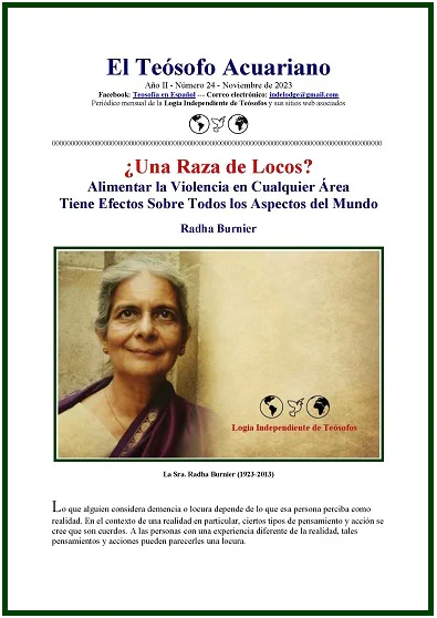 El Teósofo Acuariano 024, Noviembre de 2023