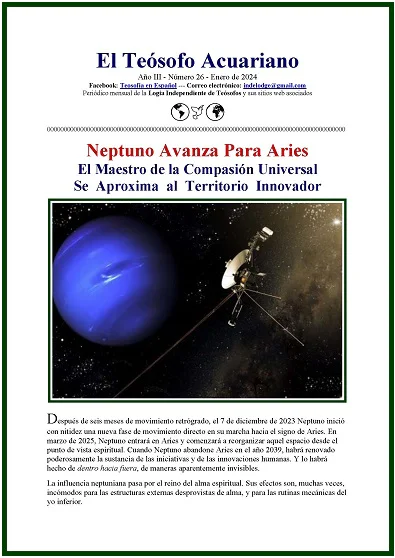 El Teósofo Acuariano 026, Enero de 2024