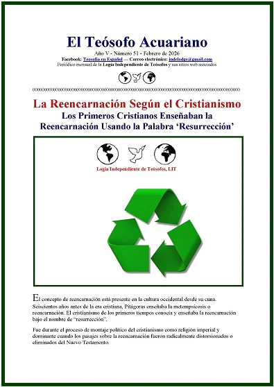 El Teósofo Acuariano 051, Febrero de 2026