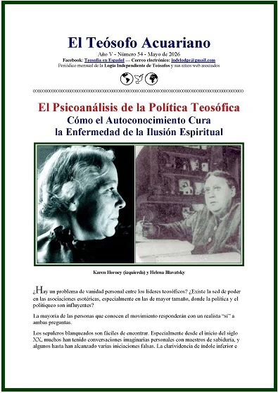 El Teósofo Acuariano 054, Mayo de 2026